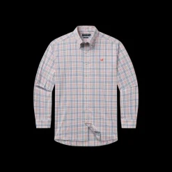 Van Buren Performance Grid Dress Shirt