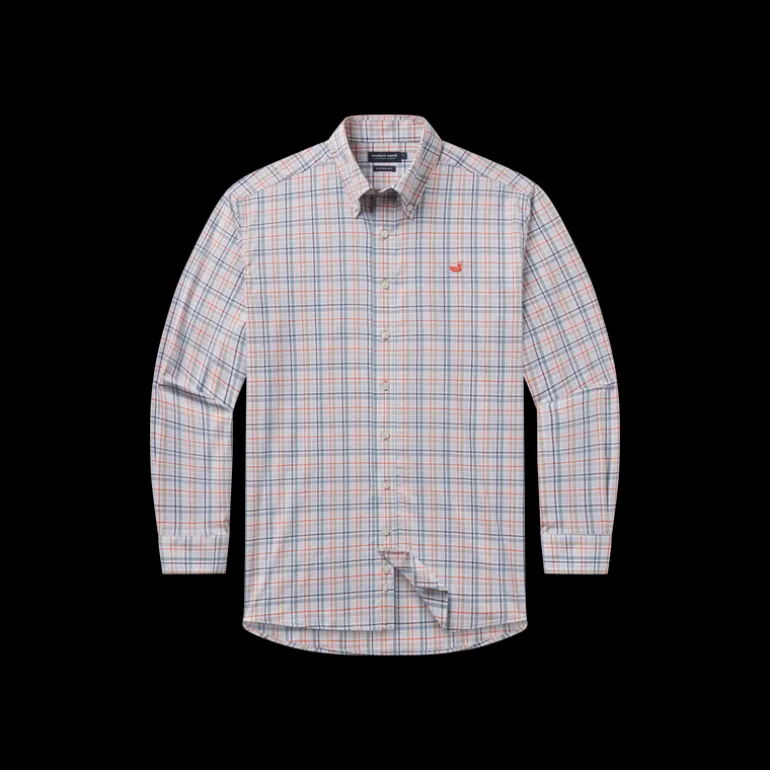 Van Buren Performance Grid Dress Shirt