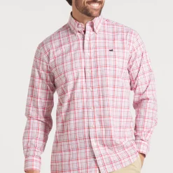 Van Buren Performance Grid Dress Shirt