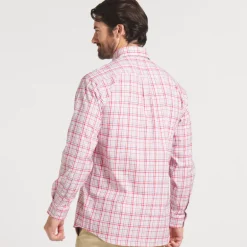 Van Buren Performance Grid Dress Shirt