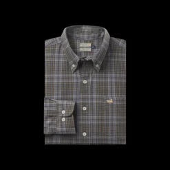 Verret Washed Check Dress Shirt