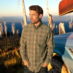 Verret Washed Check Dress Shirt