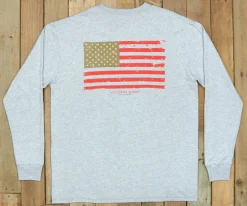 Vintage Flag Tee - Long Sleeve