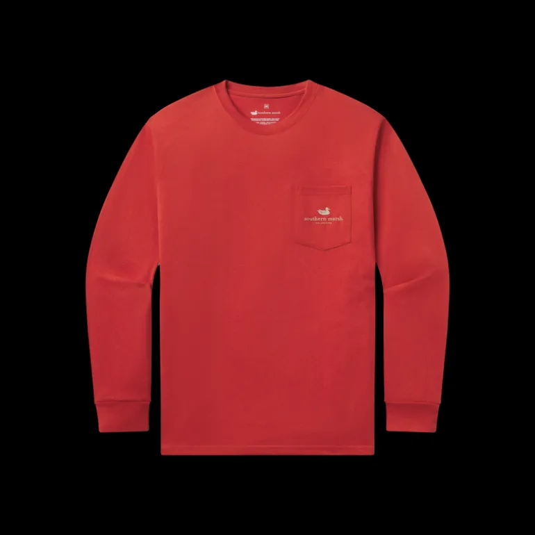 Vintage Tag Tee - Duck - Long Sleeve