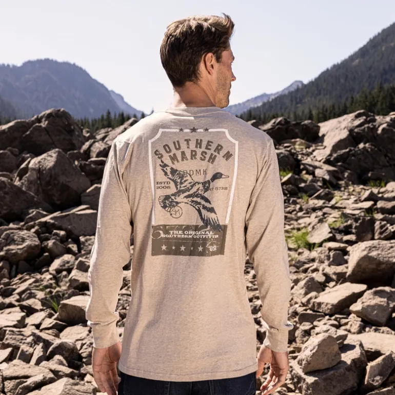 Vintage Tag Tee - Duck - Long Sleeve