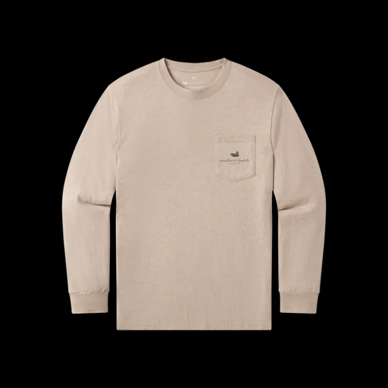 Vintage Tag Tee - Duck - Long Sleeve