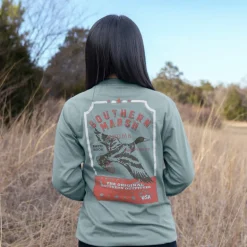 Vintage Tag Tee - Duck - Long Sleeve