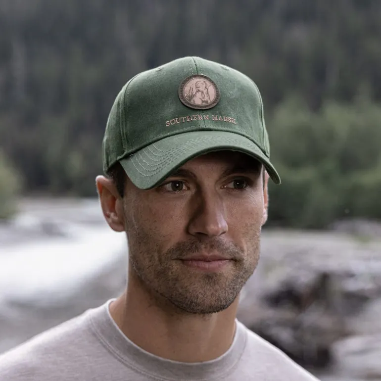 Vintage Waxed Hat - Engraved Outfitter