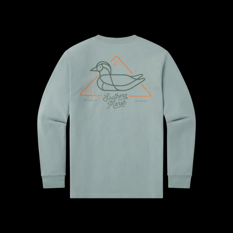 Warning Duck Tee - Long Sleeve