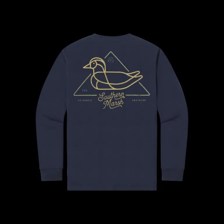 Warning Duck Tee - Long Sleeve