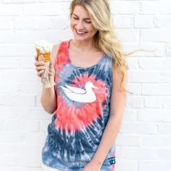 Whitling Tie-Dye Tank - Spiral
