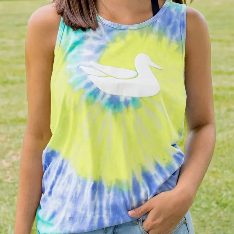 Whitling Tie-Dye Tank - Spiral
