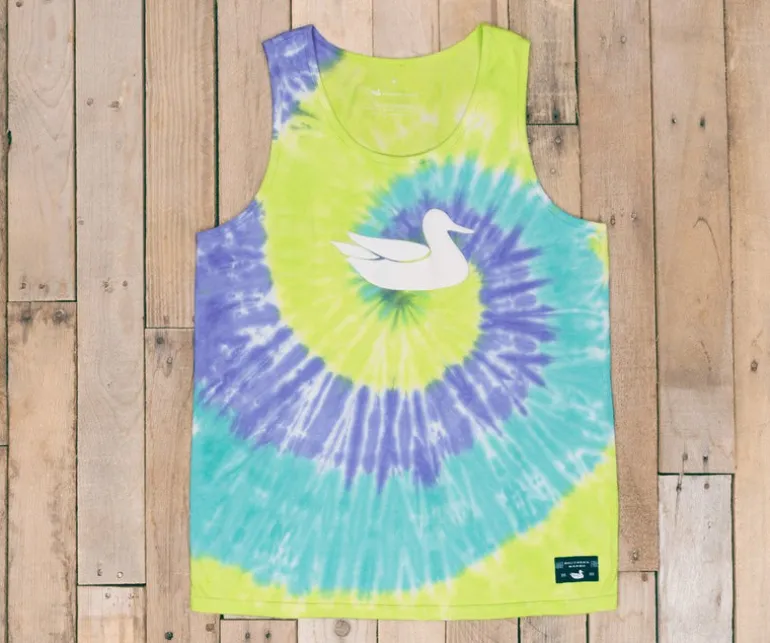 Whitling Tie-Dye Tank - Spiral
