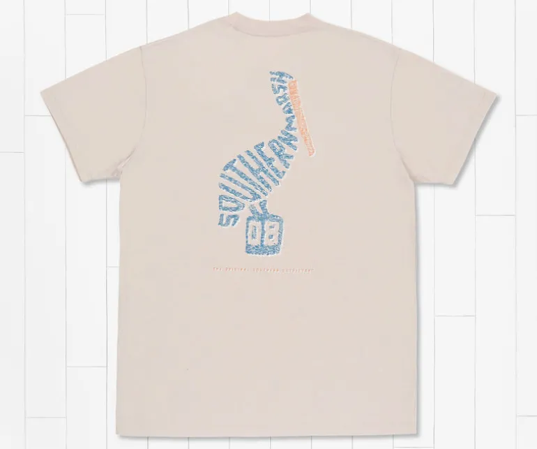 Wildlife Words Tee - Pelican