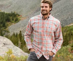 Williamson Relaxed Washed Plaid Dress Shirt