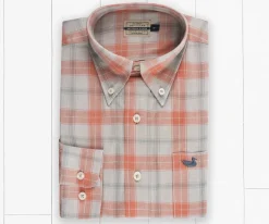 Williamson Relaxed Washed Plaid Dress Shirt