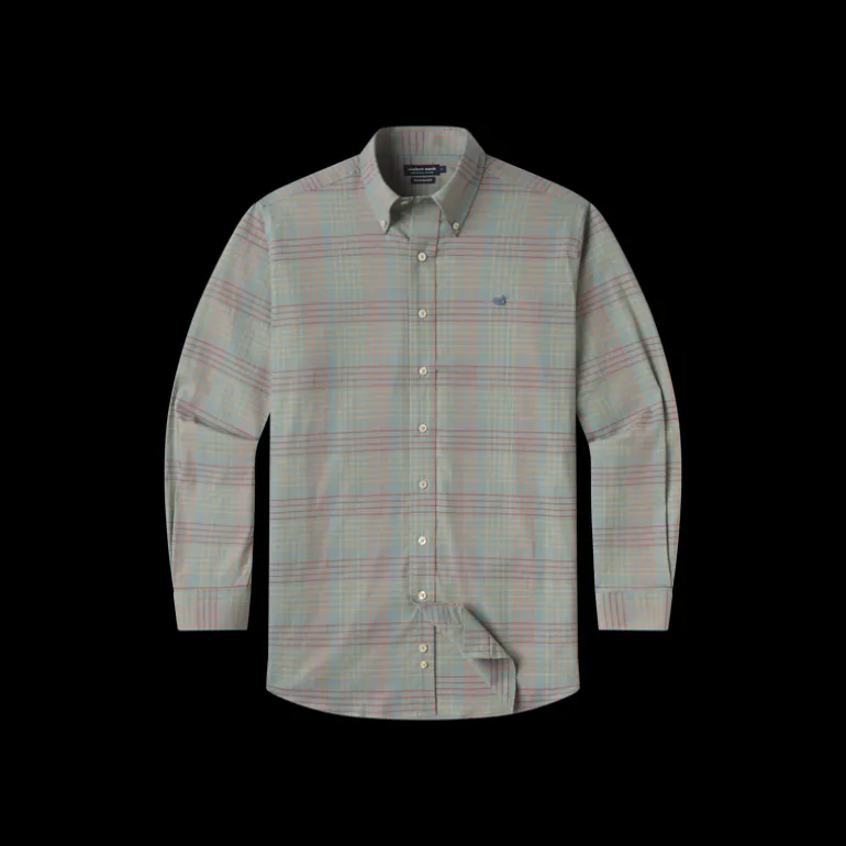 Winfield Grid Performance Dress Shirt