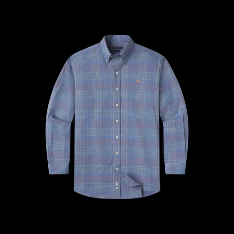 Winfield Grid Performance Dress Shirt