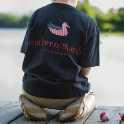 Youth Authentic Flag Tee