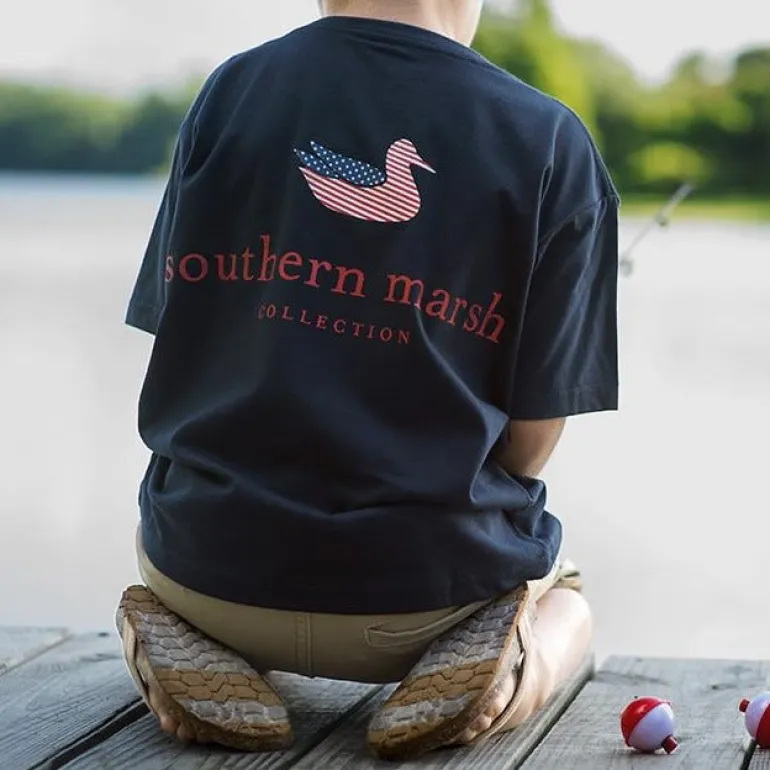 Youth Authentic Flag Tee