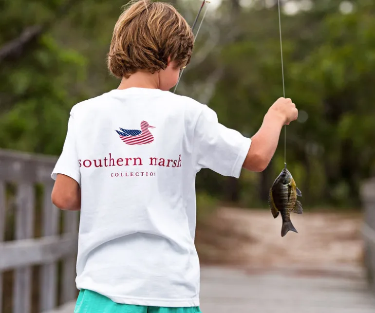 Youth Authentic Flag Tee