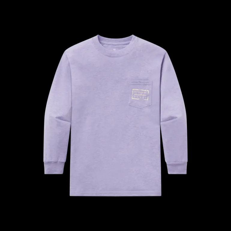 Youth Authentic Tee - Heathered - Long Sleeve