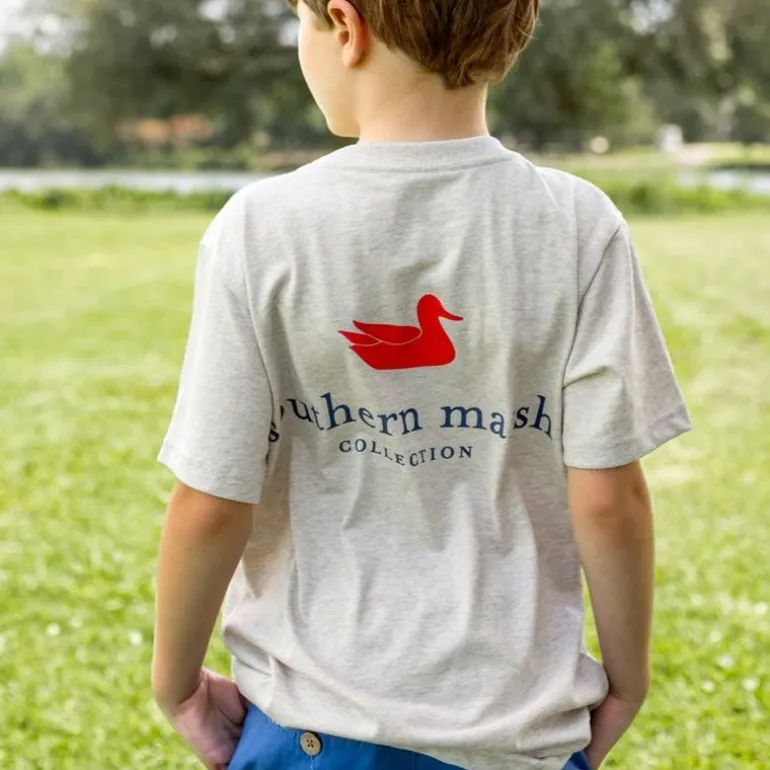 Youth Authentic Tee - Heathered