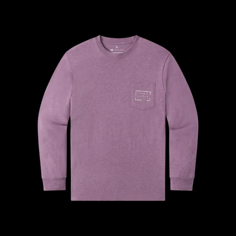Youth Authentic Tee - Heathered - Long Sleeve