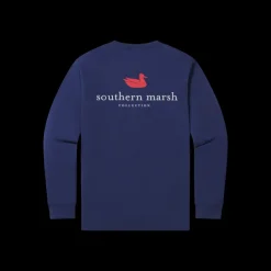 Youth Authentic Tee - Heathered - Long Sleeve