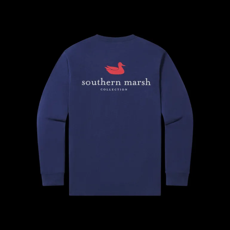 Youth Authentic Tee - Heathered - Long Sleeve