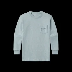 Youth Authentic Tee - Heathered - Long Sleeve