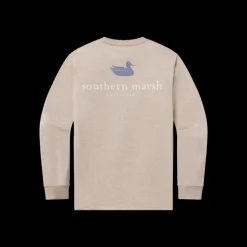 Youth Authentic Tee - Heathered - Long Sleeve