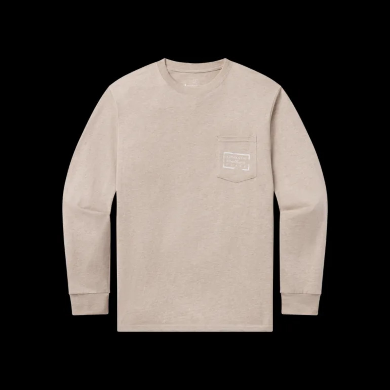 Youth Authentic Tee - Heathered - Long Sleeve