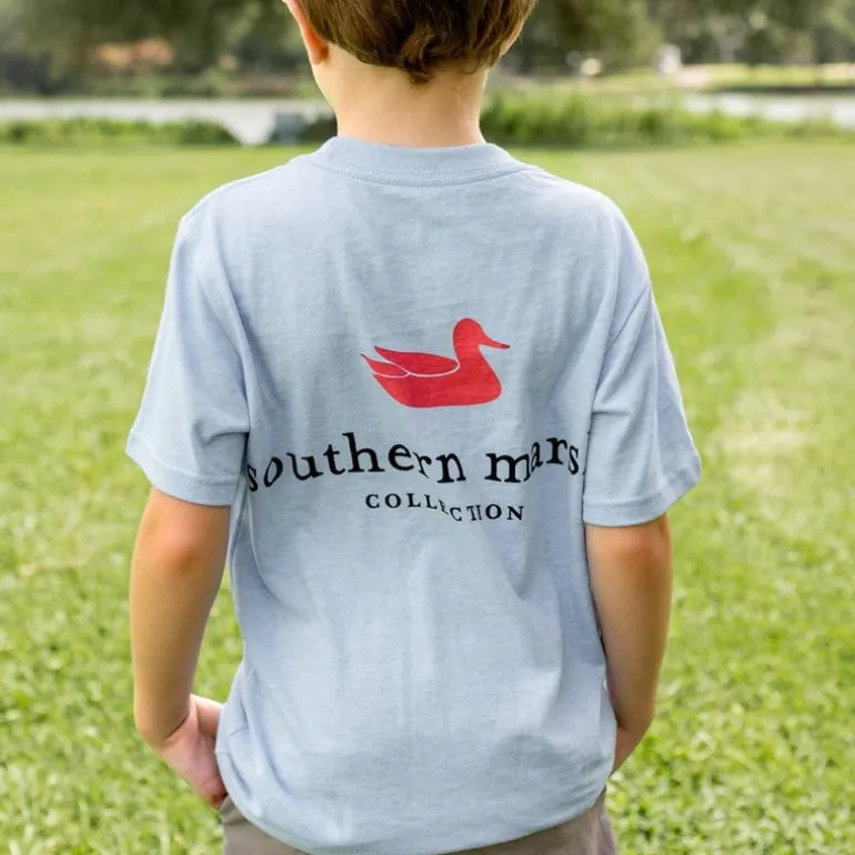 Youth Authentic Tee - Heathered