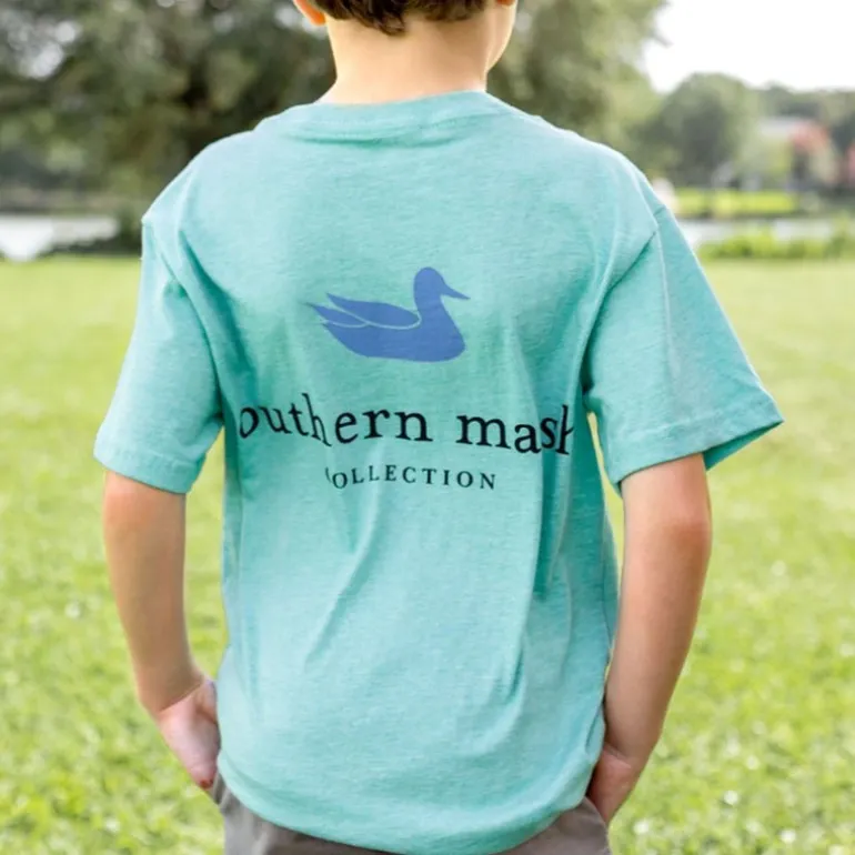 Youth Authentic Vibrant Tee - Heathered - Short Sleeve