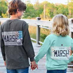 Youth Backroads Collection Tee - Alabama - Long Sleeve