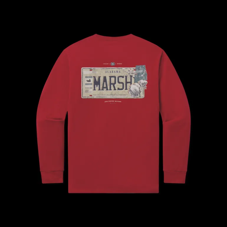 Youth Backroads Collection Tee - Alabama - Long Sleeve