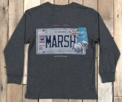 Youth Backroads Collection Tee - Alabama - Long Sleeve