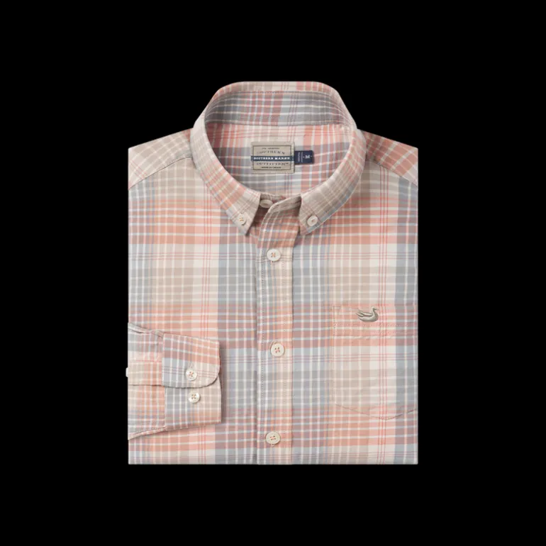 Youth Barton County Washed Dress Shirt