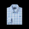 Youth Benton Performance Plaid Dress Shirt