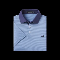 Youth Bermuda Performance Polo - Hampton Stripe