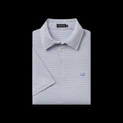 Youth Bermuda Performance Polo - Sumter Stripe