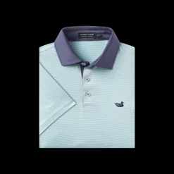 Youth Bermuda Performance Polo - Hampton Stripe
