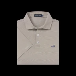 Youth Bermuda Performance Polo - Wellington Stripe