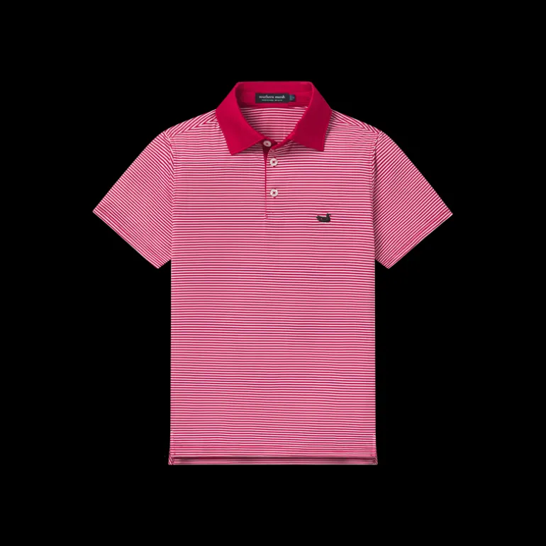 Youth Bermuda Performance Polo - Hawthorne