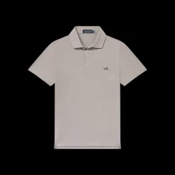 Youth Bermuda Performance Polo - Wellington Stripe