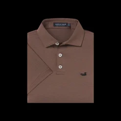 Youth Bermuda Performance Polo - Wellington Stripe