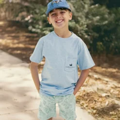 Youth Billfish Lined Performance Short - Camo