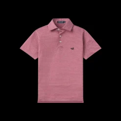 Youth Biloxi Heather Performance Polo