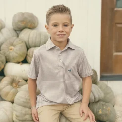 Youth Biloxi Heather Performance Polo